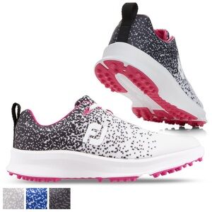 FootJoy Women's Athletic Shoes in White and Pink size 7.5M